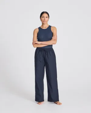 Thilde Pant Poplin GOTS 243975 - Midnight Blue