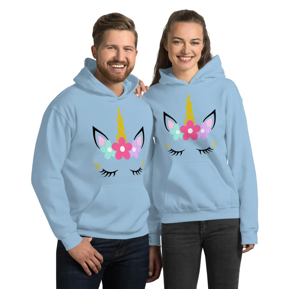 Unicorn Pullover Sweatshirt Hoodie for Men and Women