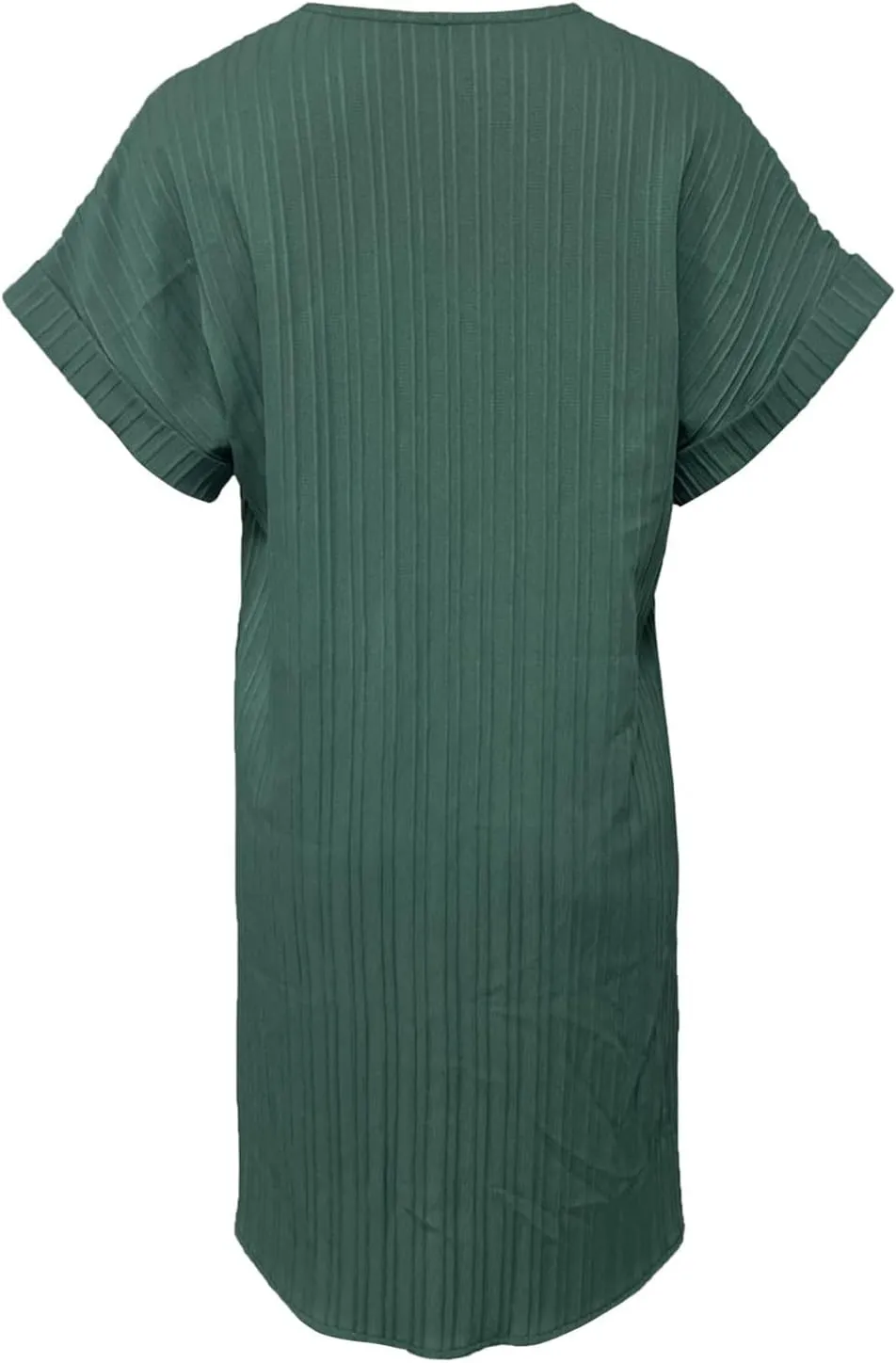 Womens Cotton Shirt Dress Summer Casual Short Sleeve Button Down Beach Cover Up Shirts Tunic Dresses with Pockets