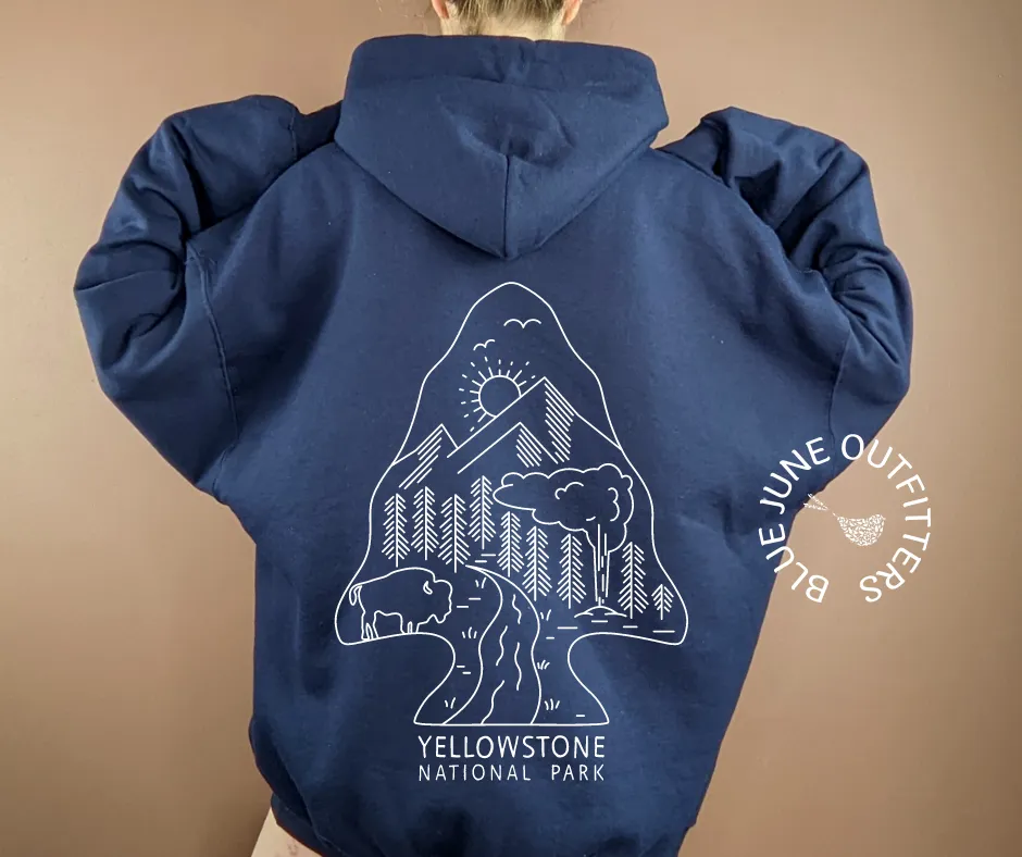 Yellowstone National Park | Arrowhead Hoodie